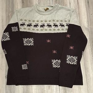 adorable moose sweater